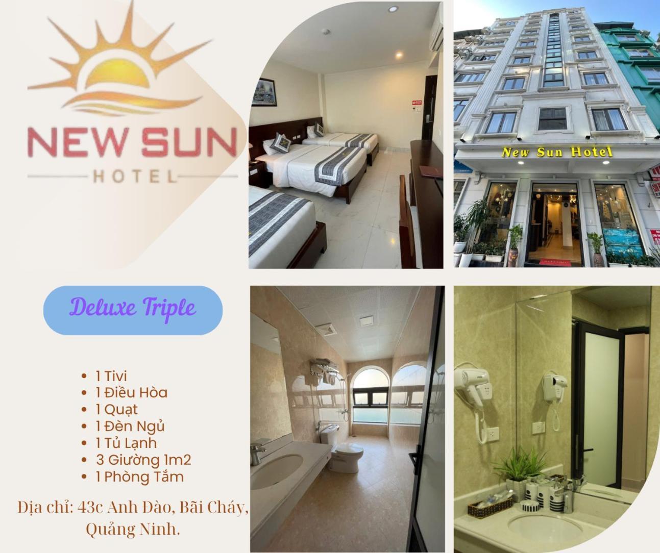 New Sun Hotel Hạ Long Exterior foto