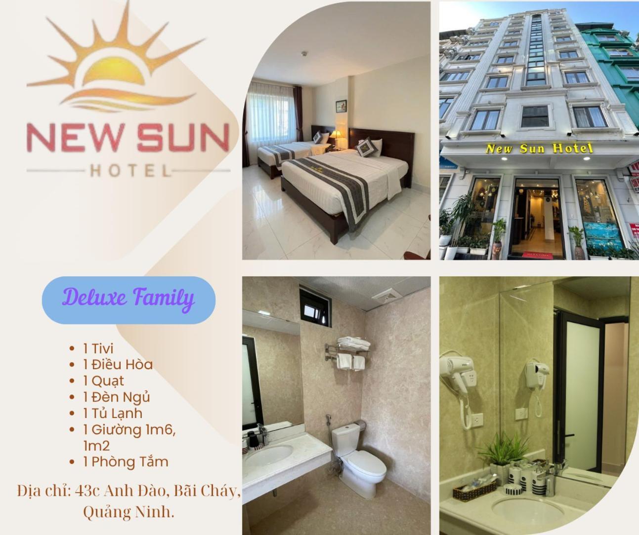 New Sun Hotel Hạ Long Exterior foto
